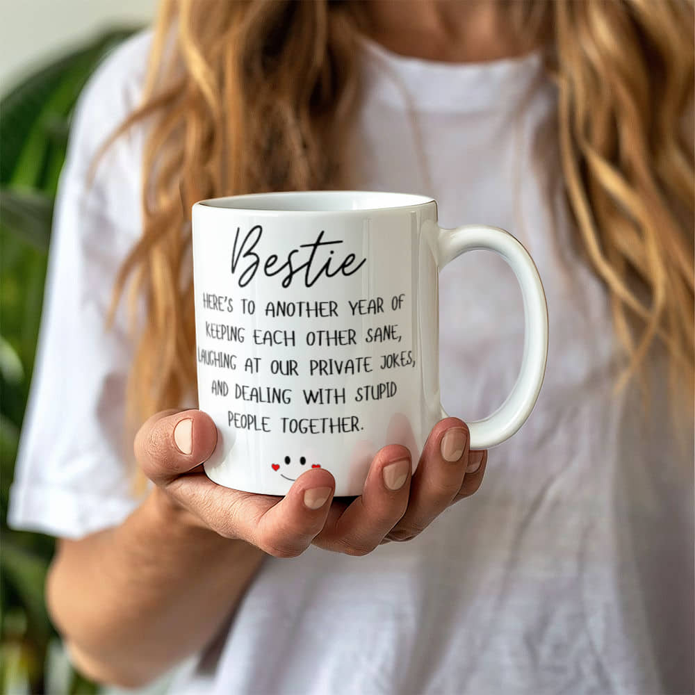 Bestie Survival Ceramic Mug