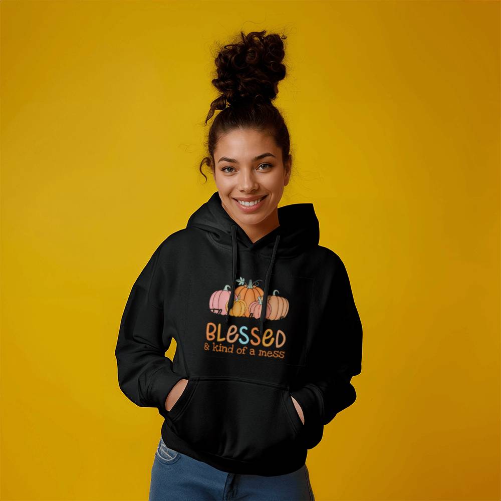 Blessed Mess Adult Hoodie