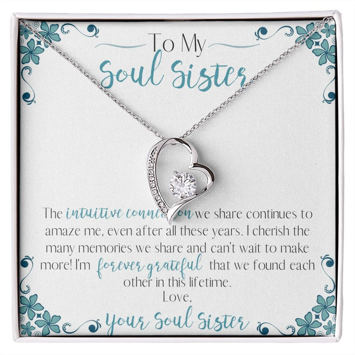 Sister Necklace, To My Soul Sister Gift Necklace, Sentimental Gift For –  Rakva